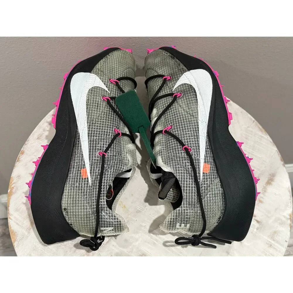 Nike Vapor Street Off-White Black Laser Fuchsia Size 9.5m 11w CD8178-001